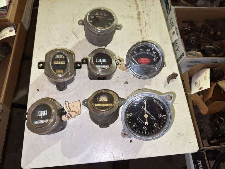 Ford Model T/A Speedometer/Odometers, other Gauges