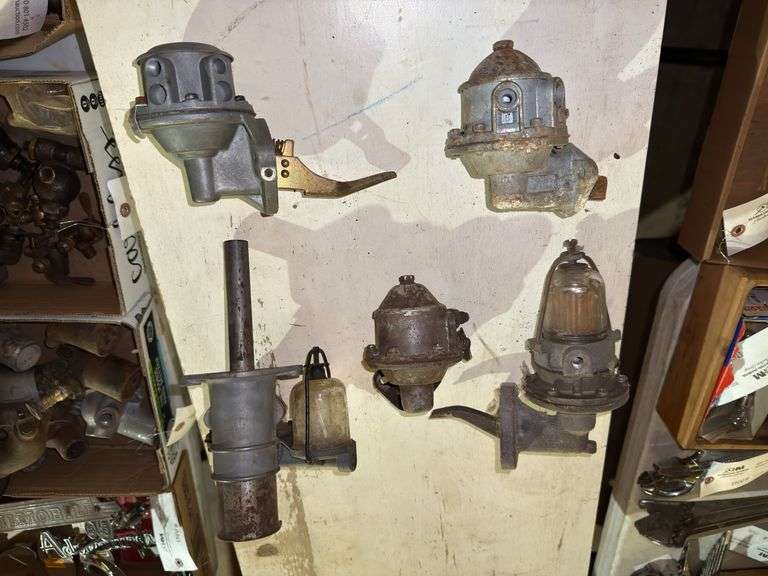 Fuel Pumps with Sediment Bulbs, Fuel Pumps for Vintage Automobiles