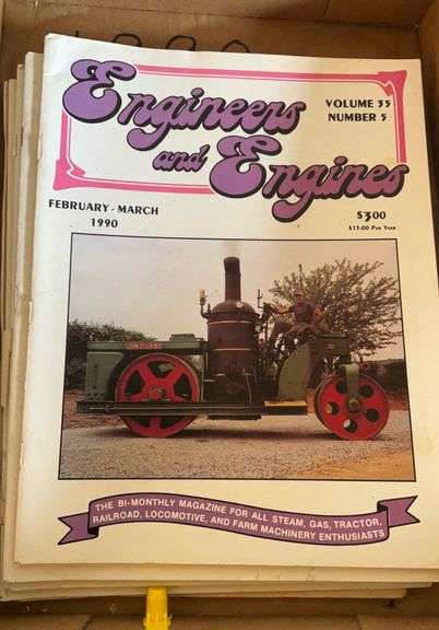 1988,1989,1990 Engineers and Engines Magazine