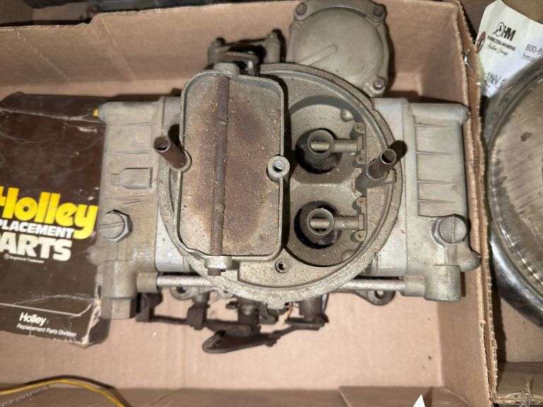 Holley 4 Barrel Carburetor, Carburetor Adapter plate