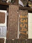 Antique License Plates - 1920’s ,1930’s