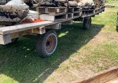18ft x 8ft Hay rack on running gear