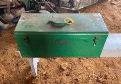 Large Steel toolbox w/ socket trays
