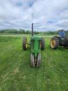 1956 John Deere 520 Tractor, NF, Power Steering, 2 Hyds., PTO, Runs & drive