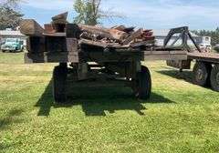 16ft x 8ft  Hay rack on JD running gear