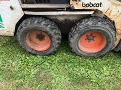 Melrose Bobcat Skid Loader, Model 642B, Gas Engine, 60” Bucket, Aux. Hydrau