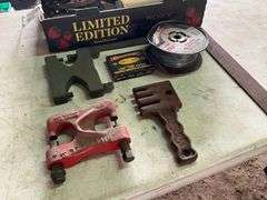 Sickle Repair Tools, Galvanized Fencing Wire, Hammers, Hose Clamps