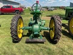 John Deere A Tractor, Hand Crank, NF, Gas, Factory Flat Spoke Rims, PTO, SN