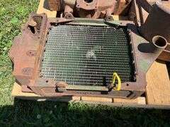 JD radiator off John Deere B