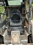 Melrose Bobcat Skid Loader, Model 642B, Gas Engine, 60” Bucket, Aux. Hydrau