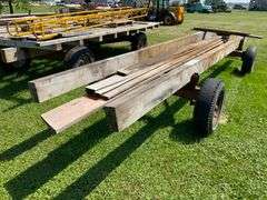 Running gear w/ 18ft 4x8 boards