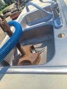Metal Sink on Stand