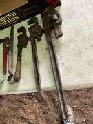 Assorted Pipe Wrenches