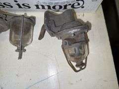 Fuel Pumps with Sediment Bulbs, Filters
