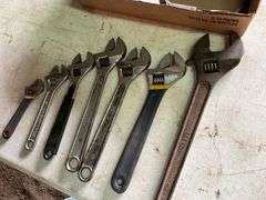Assorted Crescent Wrenches, Nut Busters, Magnet, Ignition Wrenches