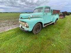 ** 1952 Ford Pickup, 1-ton, Step Side Box, Flat Head V8, Manual 4sp. w/Box 