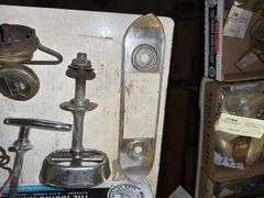 Antique Automobile Parts - Radiator Motometer, Door Hardware, Mirror and mo