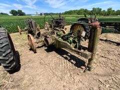 1948 John Deere A Tractor, Parts Tractor, NF

SN#593525