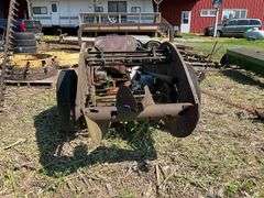 JD pull type manure spreader