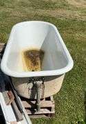 Old Four Legged Metal Tub