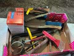 Funnel, Filter Wrenches, Fly Strips, Glue, Goggles, Scrapers, Light Bulbs, 