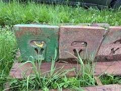 pair of JD front stack weight brackets
