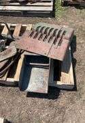 John Deere parts off B, seat & side shields