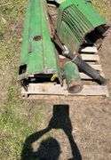 JD hood, fits 50 John Deere, nose cone, exhaust & intake