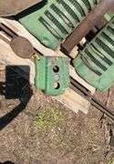 JD parts off A ; hood, side shields, exhaust, fly wheel cover, dash