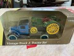 Ertl 1/32 blueprint replica vintage truck and tractor set