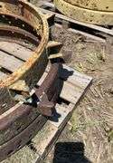 (3) JD widening rims w/bolt on cleats