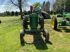 John Deere 60 Tractor, WF, Gas, Fenders, 13.6x38” Tires, 3pt., PTO, 1 Hyd.,