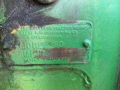 John Deere 60 Tractor, WF, Gas, Fenders, 13.6x38” Tires, 3pt., PTO, 1 Hyd.,