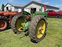 John Deere G Tractor, GM, War Time Tractor, NF, Gas, 15.5x38” Tires, PTO, S
