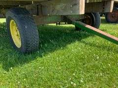 9x16 foot hay rack with John Deer 1064 gear