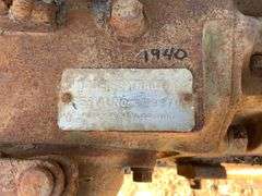 1940 John Deere B tractor, NF; 11-38 tires/rims; non runner - stuck 

SN#09