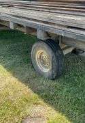 16ft x 8ft  Hay rack on JD running gear