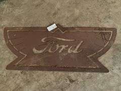 Metal Cut Out “FORD” Sign