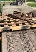 Tractor seats and drawbars