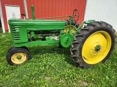 1939 John Deere B Tractor, w/Behlen Overdrive, NF, PTO, 12.4x38” Tires, Run