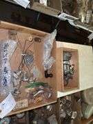 Ford Model T/A Parts - window cranks, fuel gauge floats, suspension parts -