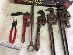 Assorted Pipe Wrenches
