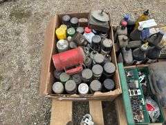 Pallet of Assorted Hardware, Shop Supplies, Come A Long