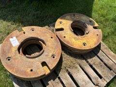 6 John Deere 20 series rear wheel weights