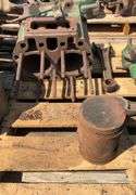 John Deere A block, head, connecting rods, piston, oil pump, clutch brake a