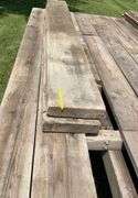 Two 3”x 13” x 10’5” white oak boards