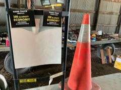 Milwaukee Dooley Cart, Saftey Cones