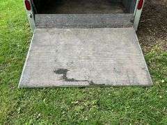 2008 MerHow Aluminum 4 Horse Back and Side Loading Trailer, 18’x83”, Fold D