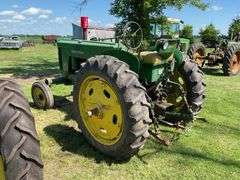 John Deere 60 Tractor, WF, Gas, Fenders, 13.6x38” Tires, 3pt., PTO, 1 Hyd.,