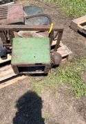 John Deere parts off B, seat & side shields